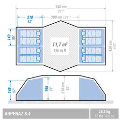 Arpenaz family outlet 8.4 xl