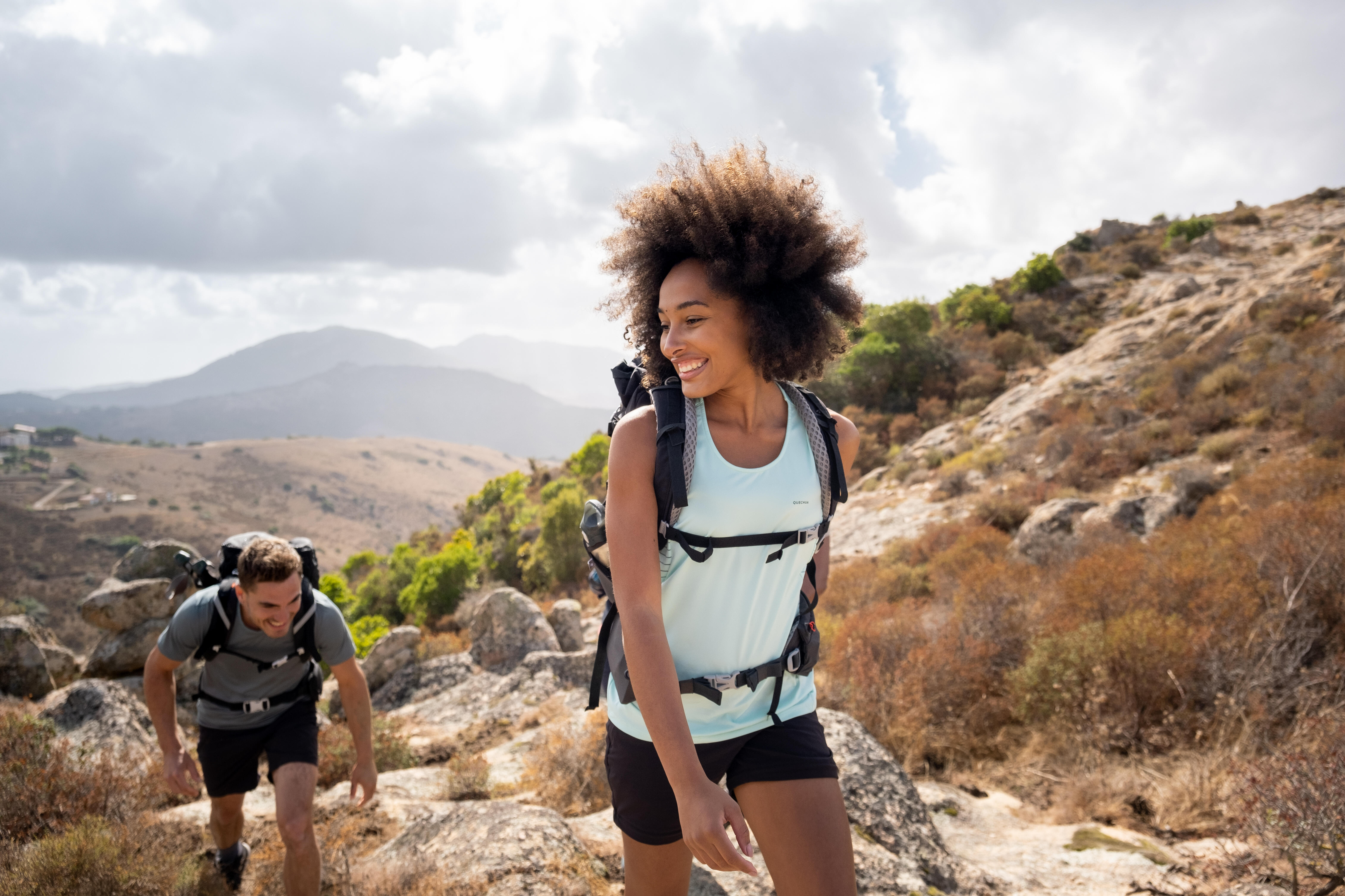 Hiking Backpack 20 L – MH 500 Black - QUECHUA