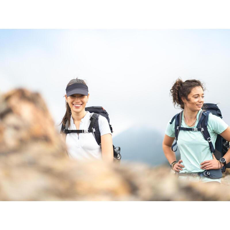 T-shirt trekking donna MH900 grigio chiaro