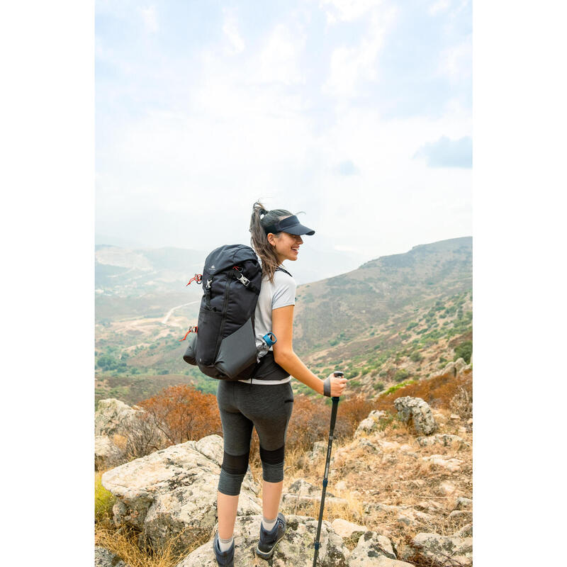Legging 3/4 de randonnée montagne - MH500 - Femme