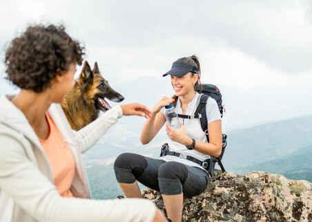 Women's Mountain Walking Short-Sleeved T-Shirt MH900