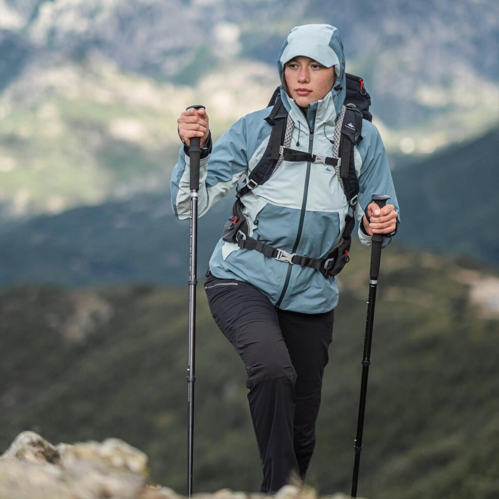 Women's Waterproof Mountain Walking Jacket - MH500