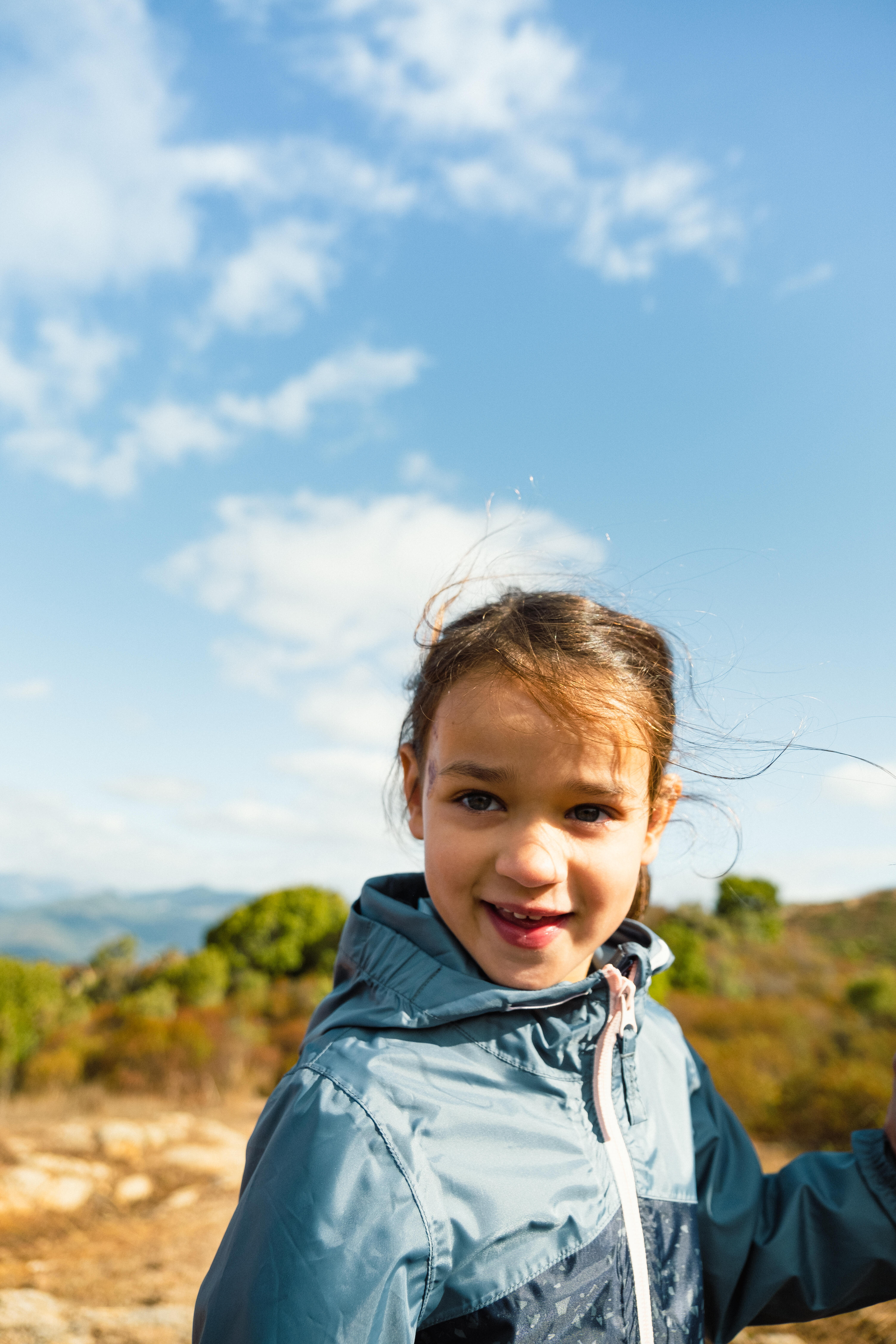 Kids’ Waterproof Hiking Jacket - MH 100 - QUECHUA