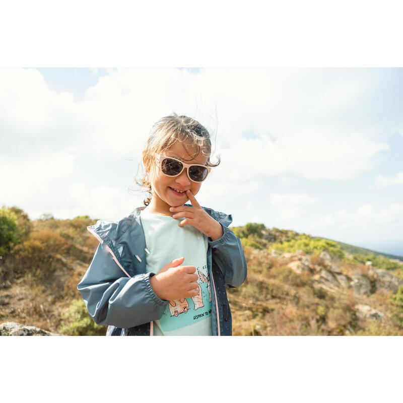 Óculos de Sol de caminhada - MH B140 - criança 2 - 4 anos - categoria 3 rosa