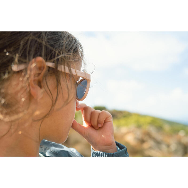 Sonnenbrille Bergwandern - MH B140 - Kleinkinder 2‒4 Jahre - Kategorie 3 rosa