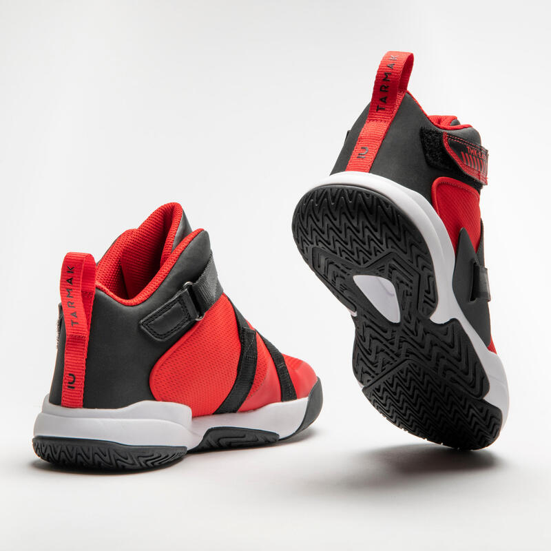 Basketbalschoenen voor kinderen Easy X rood