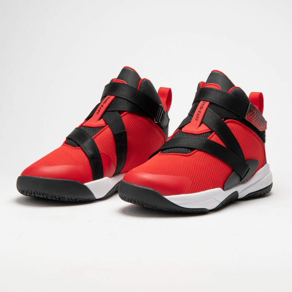 Kinder Basketball Schuhe - Easy X rot