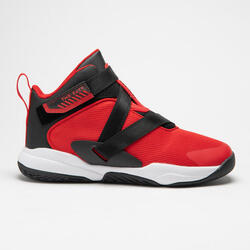 CHAUSSURES DE BASKETBALL ENFANT - EASY X ROUGE