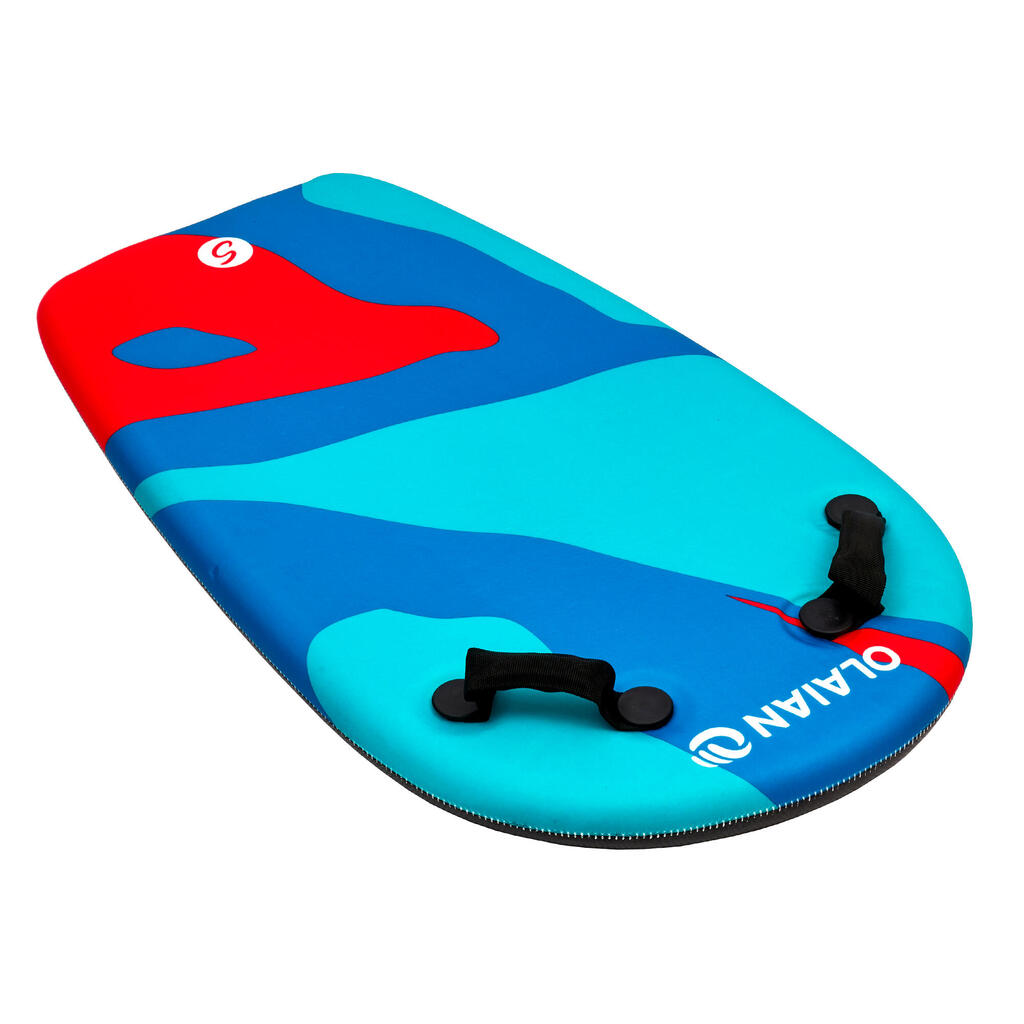 Detský bodyboard Bodyatu 4 až 8 rokov 15-25 kg s rukoväťami 