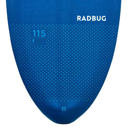 Kids Skimboard - 500 foam blue turquoise yellow