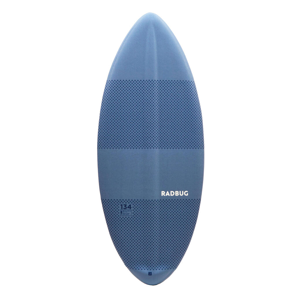 Skimboard Schaumstoff Damen/Herren - blau/grau