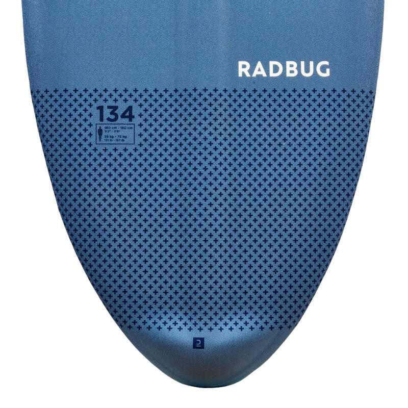 Skimboard mousse adulte - 500 bleu gris