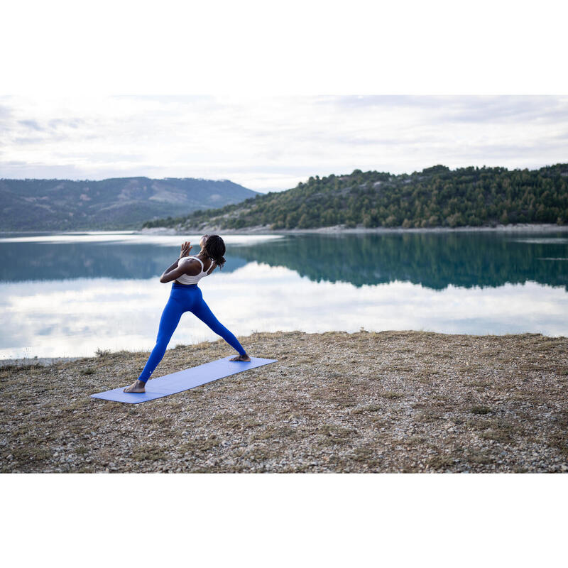 Women's Seamless Long Yoga Leggings - Indigo