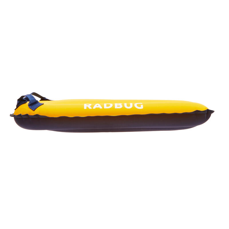 BODYBOARD DECOUVERTE GONFLABLE - COMPACT JAUNE (25-90KG)