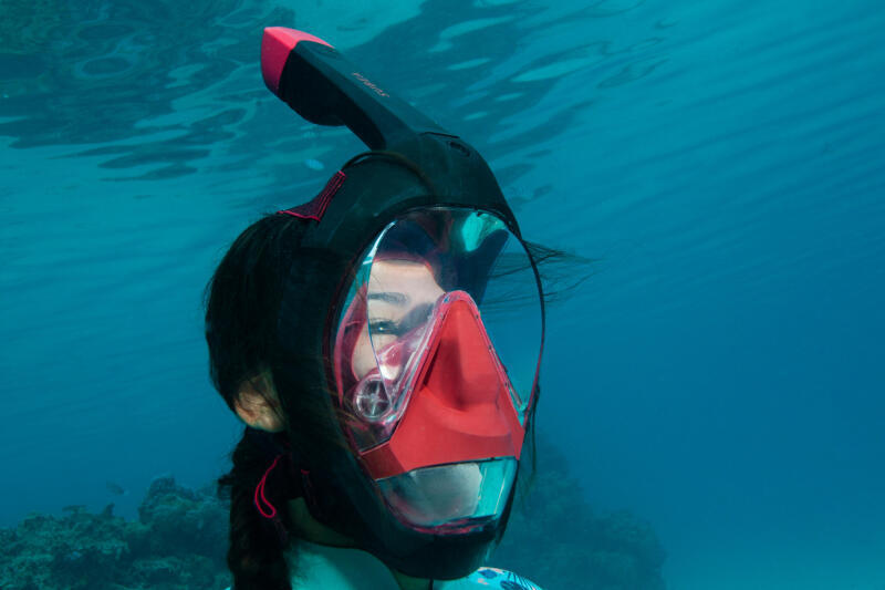 Maska pełnotwarzowa do snorkelingu Subea Easybreath 900