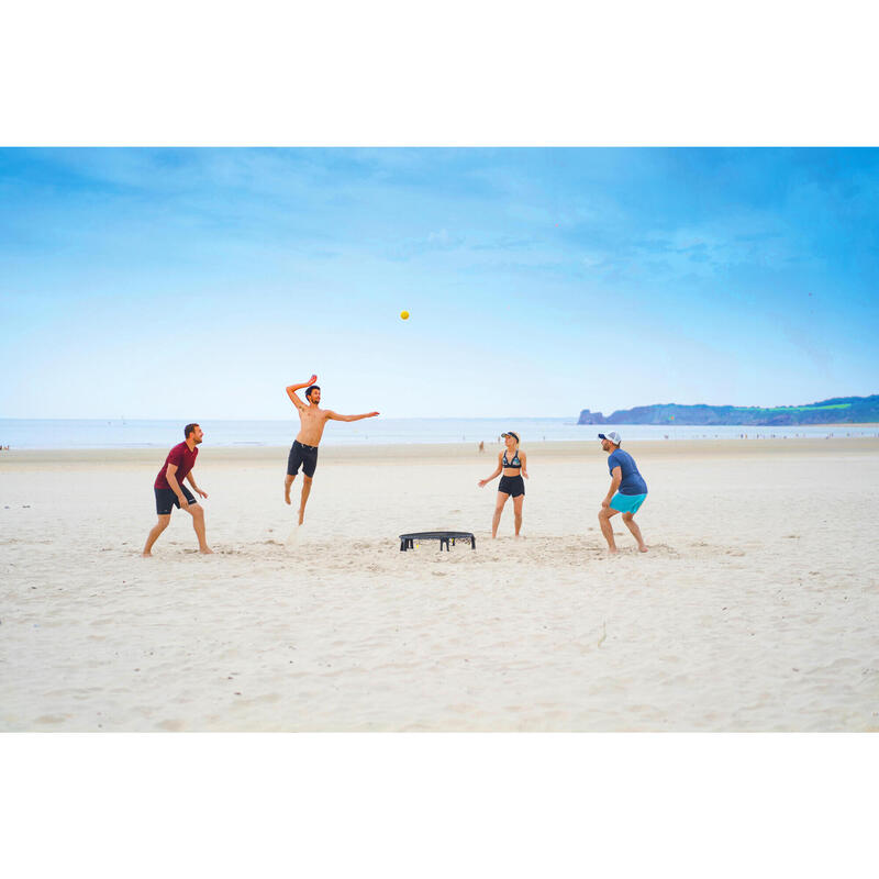 Kit ROUNDNET beach volley riciclato nero | spikeball