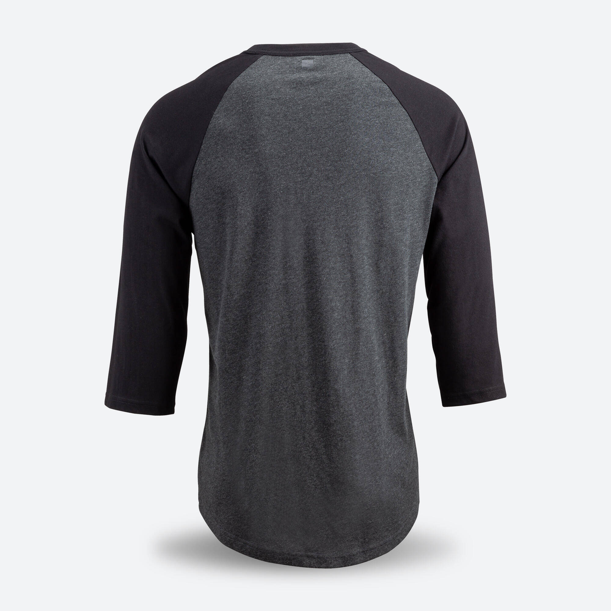Men Baseball Long Sleeved TShirt - Grey & Black -  3