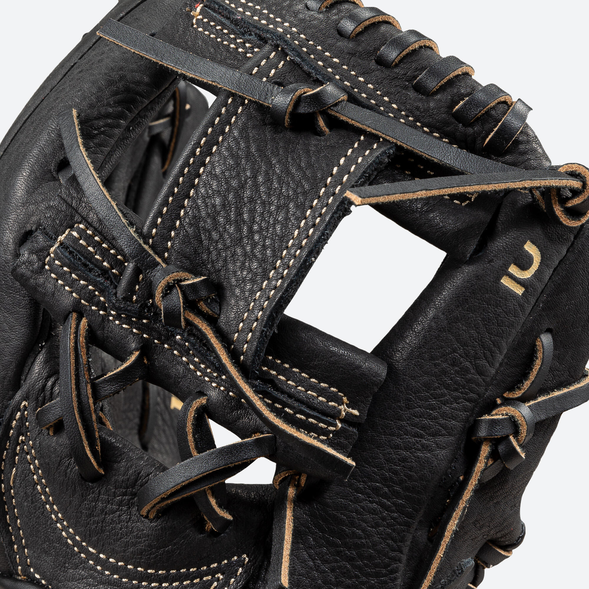 RightHanded Baseball Glove BA 550 Black black Kipsta Decathlon