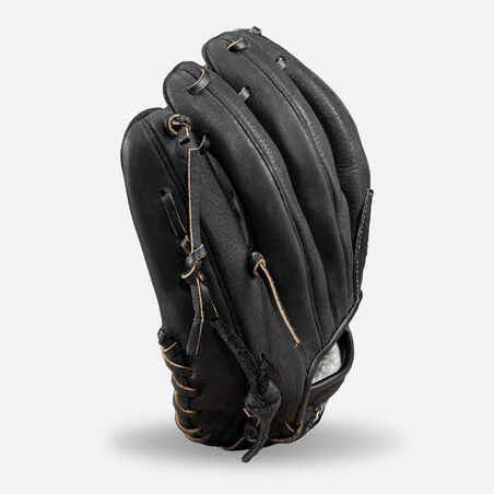 Baseball glove right-Hand Throw Adult - BA550 Black