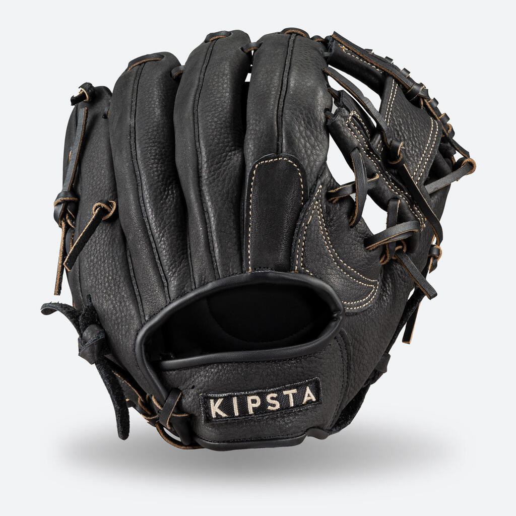Baseball glove right-Hand Throw Adult - BA550 Black