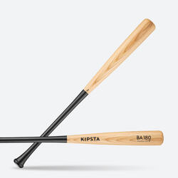 Batte de baseball en bois pour autodéfense - Batte noire - Batte de  softball noire pour la défense à domicile : : Sports et Plein air