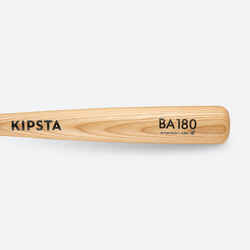 KIPSTA BASEBALL BA180 ASH BAT 2022 30"/33" WOOD BLACK