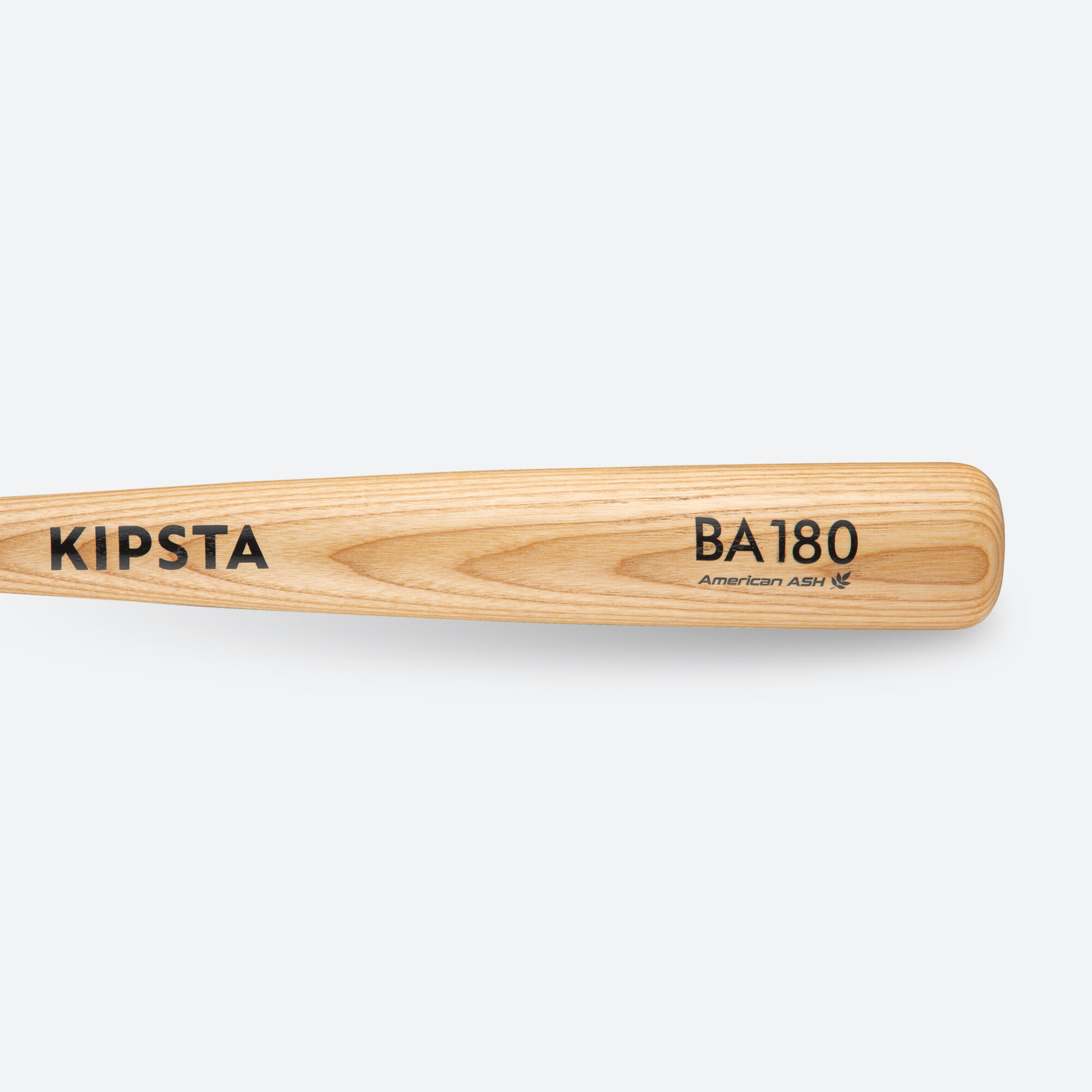 30"/33" Ash Baseball Bat - BA 180 Black - KIPSTA