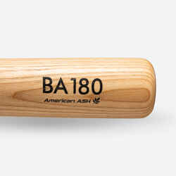 KIPSTA BASEBALL BA180 ASH BAT 2022 30"/33" WOOD BLACK