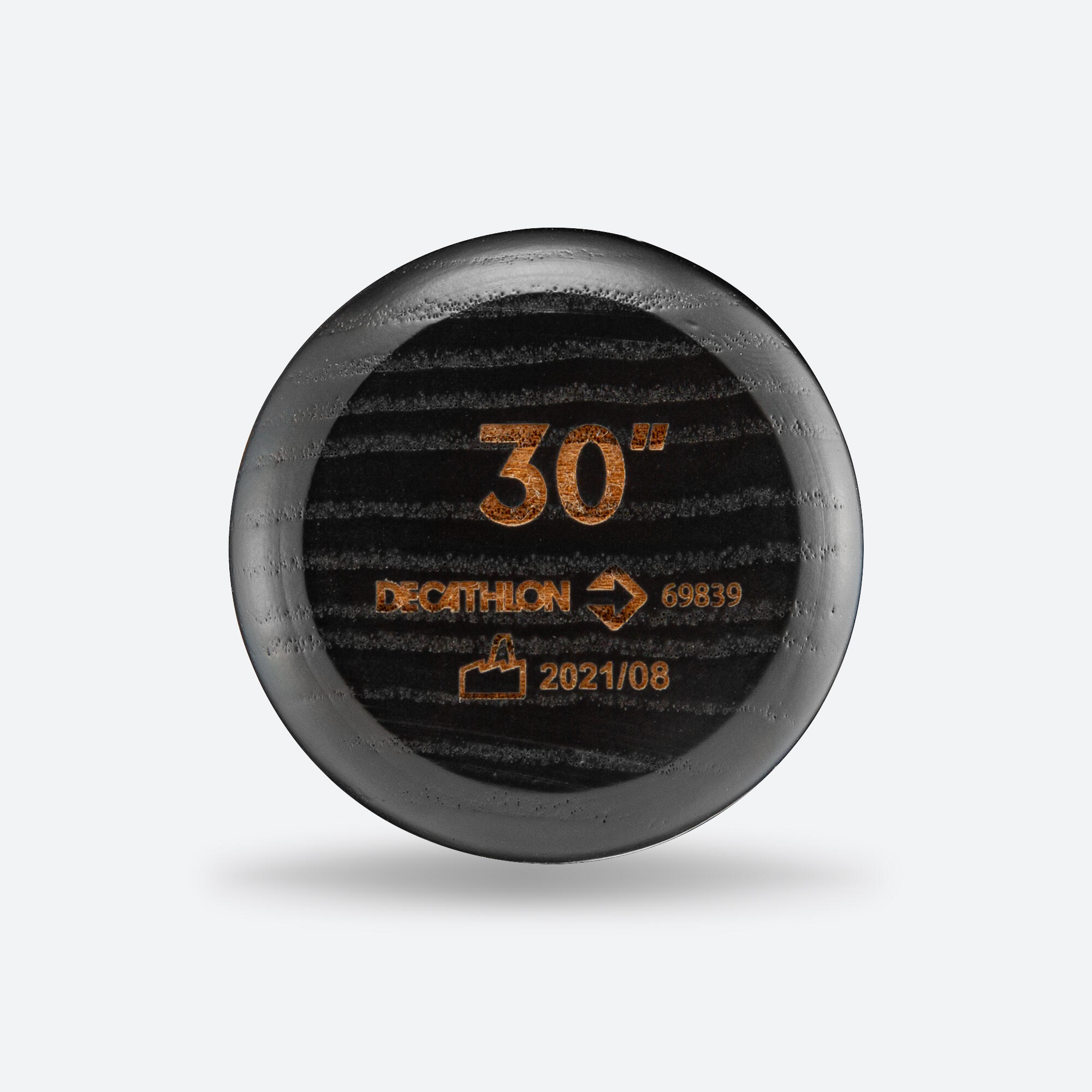 30"/33" Ash Baseball Bat - BA 180 Black - KIPSTA