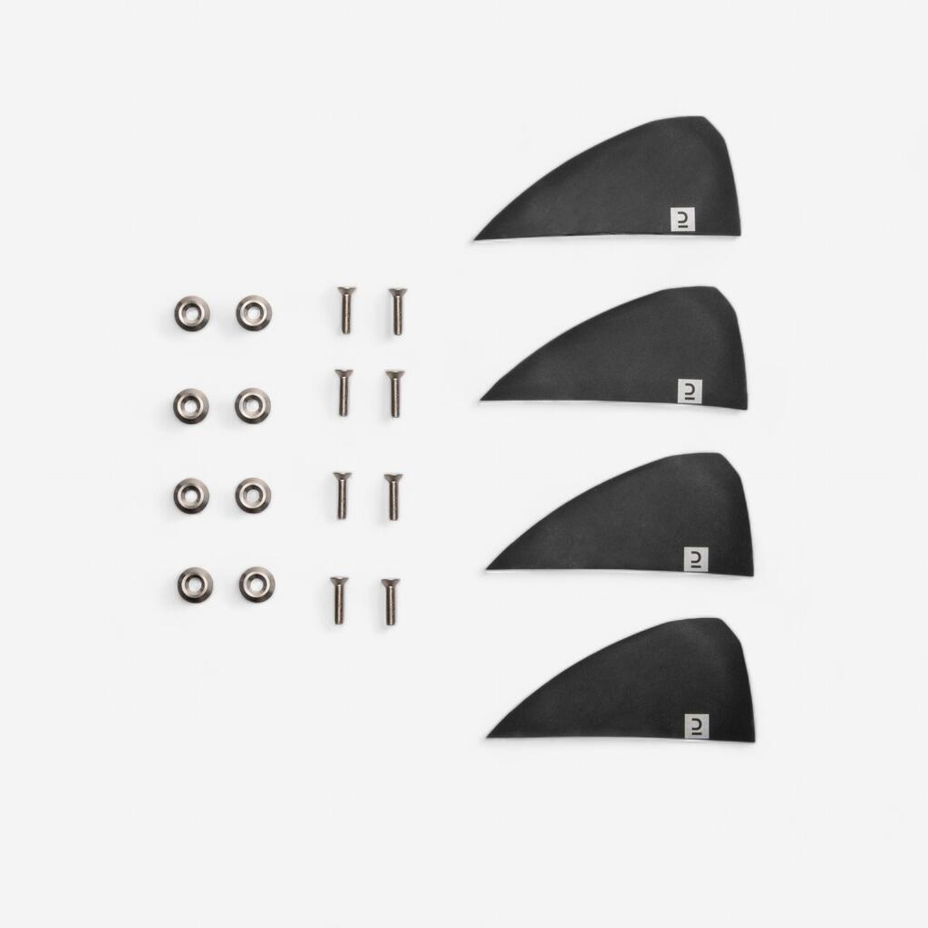 Pack of 4 Universal Twin Tip Fins