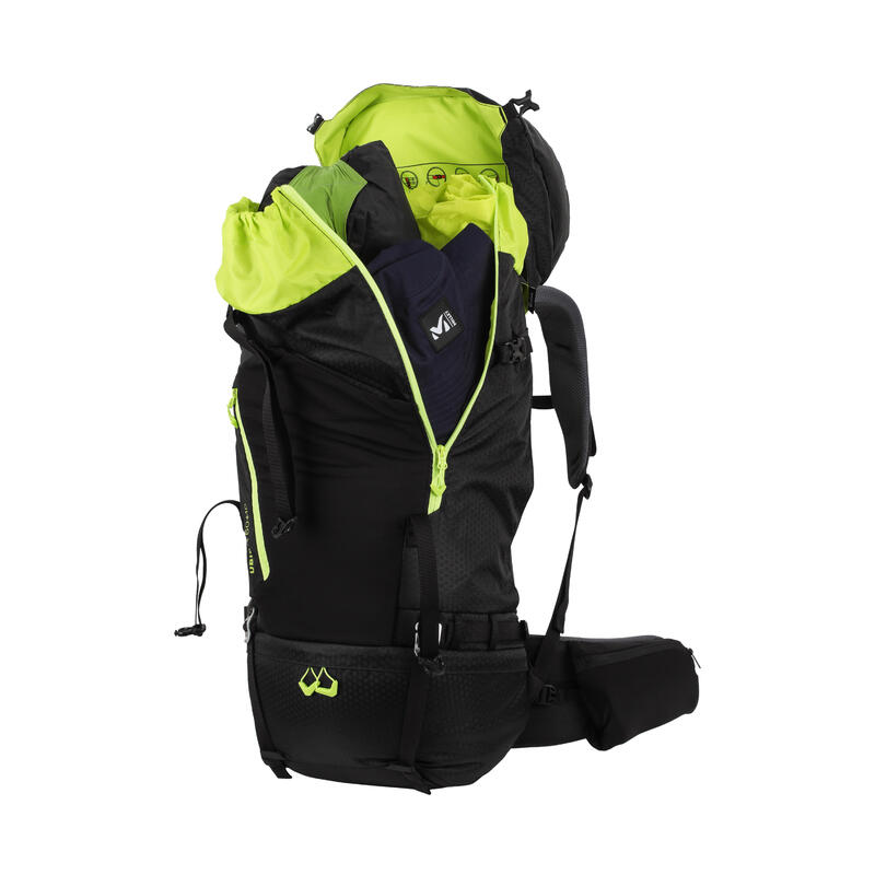 Sac à dos de trekking Homme 60+10 L UBIC BLACK