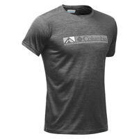 Tee-Shirt manches courtes de randonnée montagne - Columbia Alpine Chill Noir
