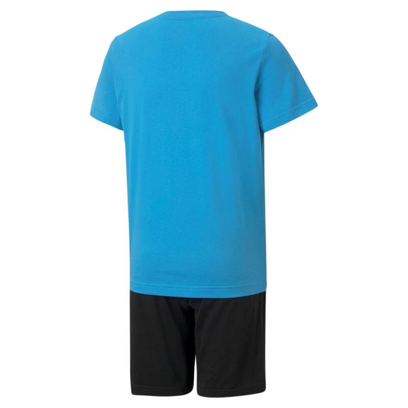 Trainingsanzug Puma Jersey Kinder azurblau