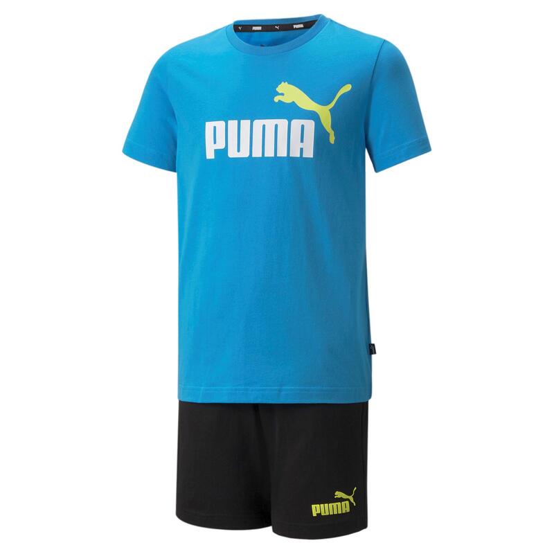 Trainingsanzug Puma Jersey Kinder azurblau