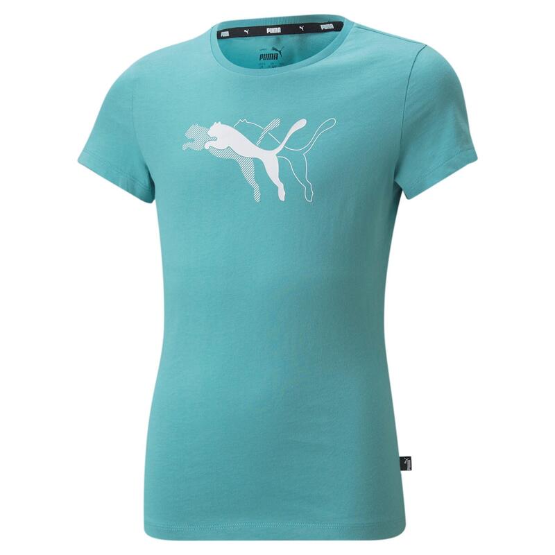 T-SHIRT GYM ENFANT PUMA - PORCELAIN