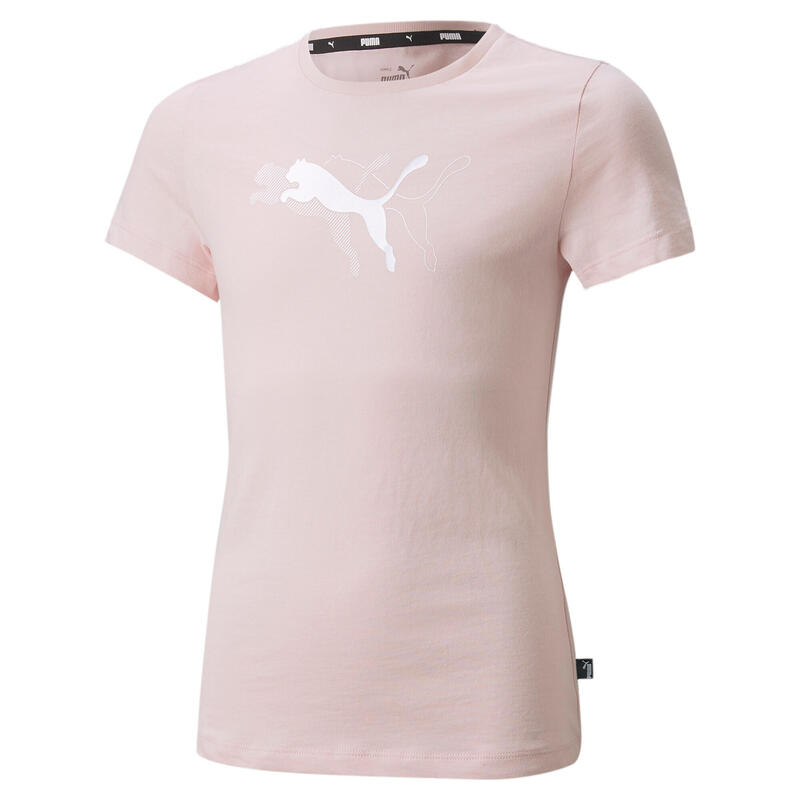 T-SHIRT GYM ENFANT PUMA - CRAIE ROSE