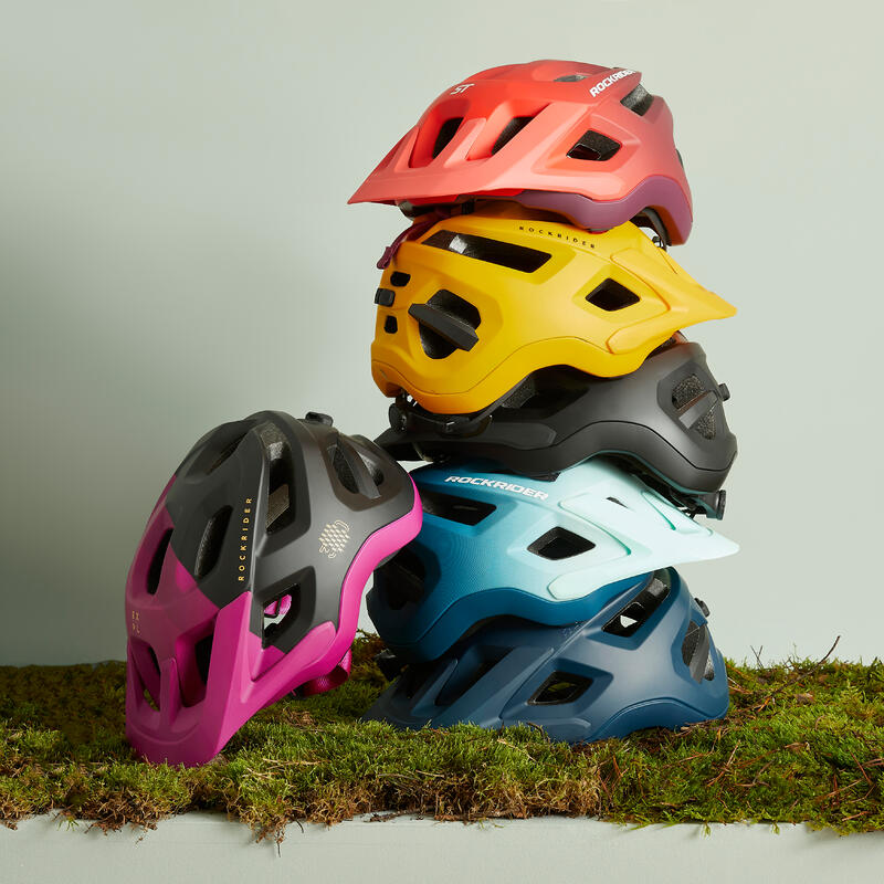 MTB-helm ST 500 paars/zwart LTD