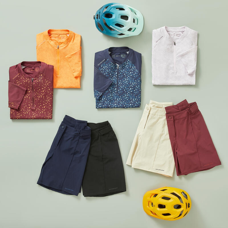 Șort MTB Cargo Negru Damă