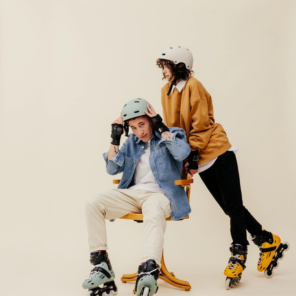Patines Freeride para adulto MF500 Greylo
