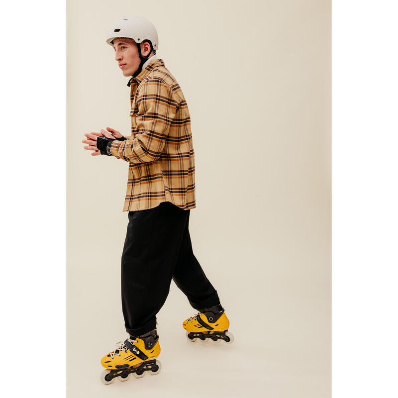 Patins Freeride adulto MF500 amarelo