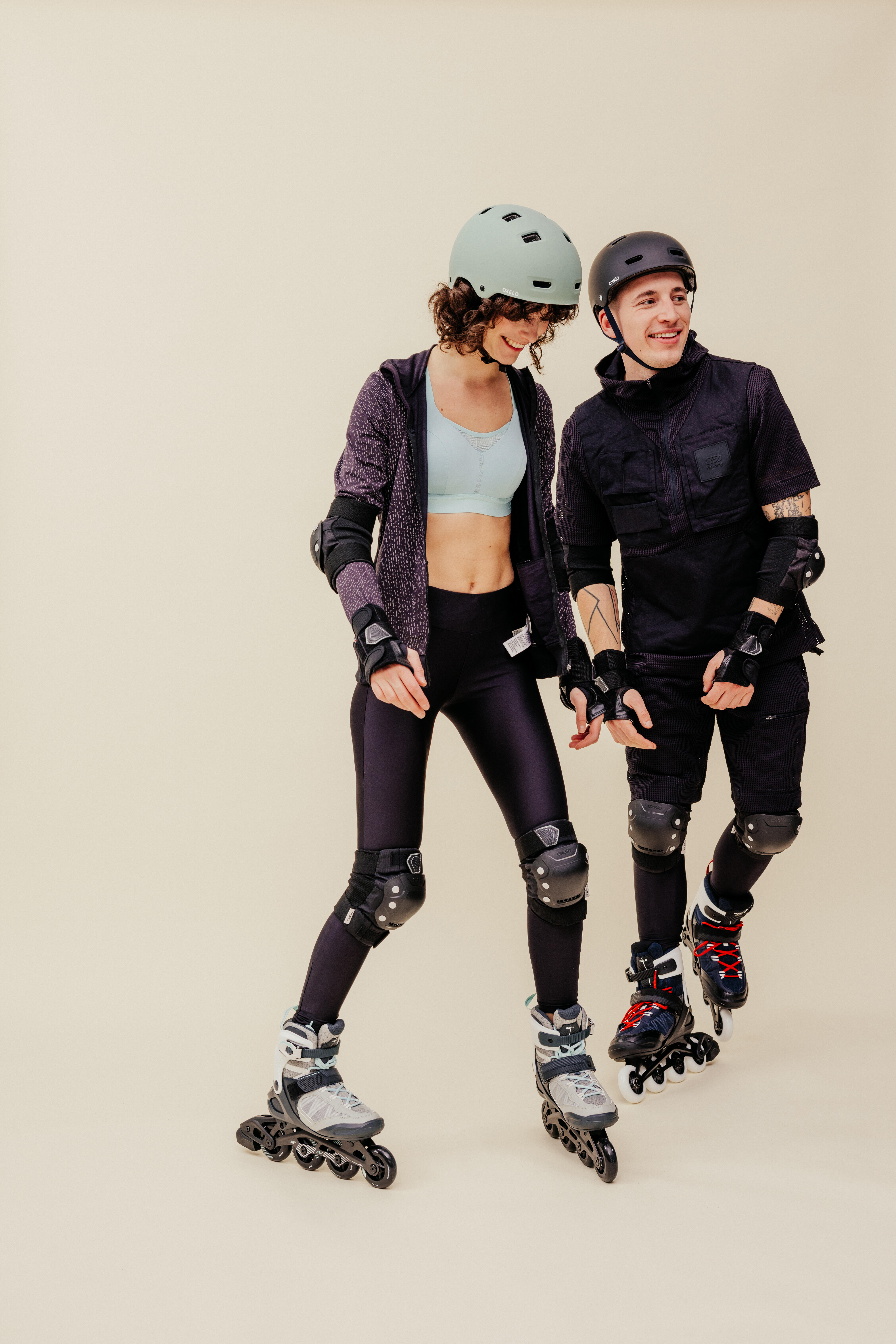 Patins à roues alignées - Fit 500 gris - OXELO