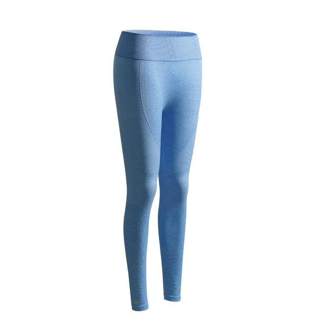 Light Blue Basic Leggings, Pants