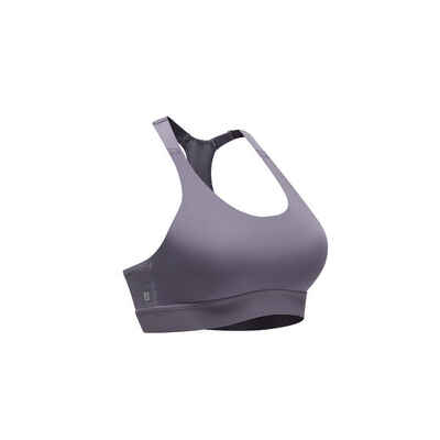 Women's High Support Adjustable Sports Bra with Cups - White