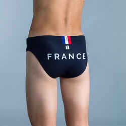 BOYS' WATER POLO SWIMMING BRIEFS - FRANCE