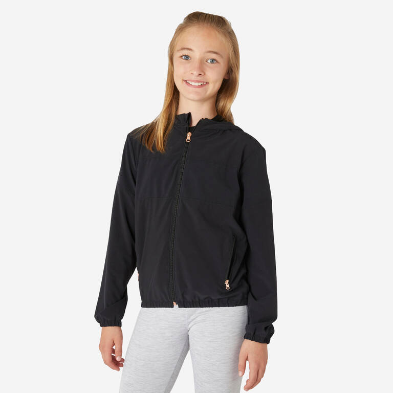 Girls' Breathable Jacket - Black