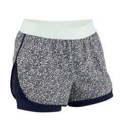 Pantalón Short Gimnasia Domyos W900 Niña Decathlon