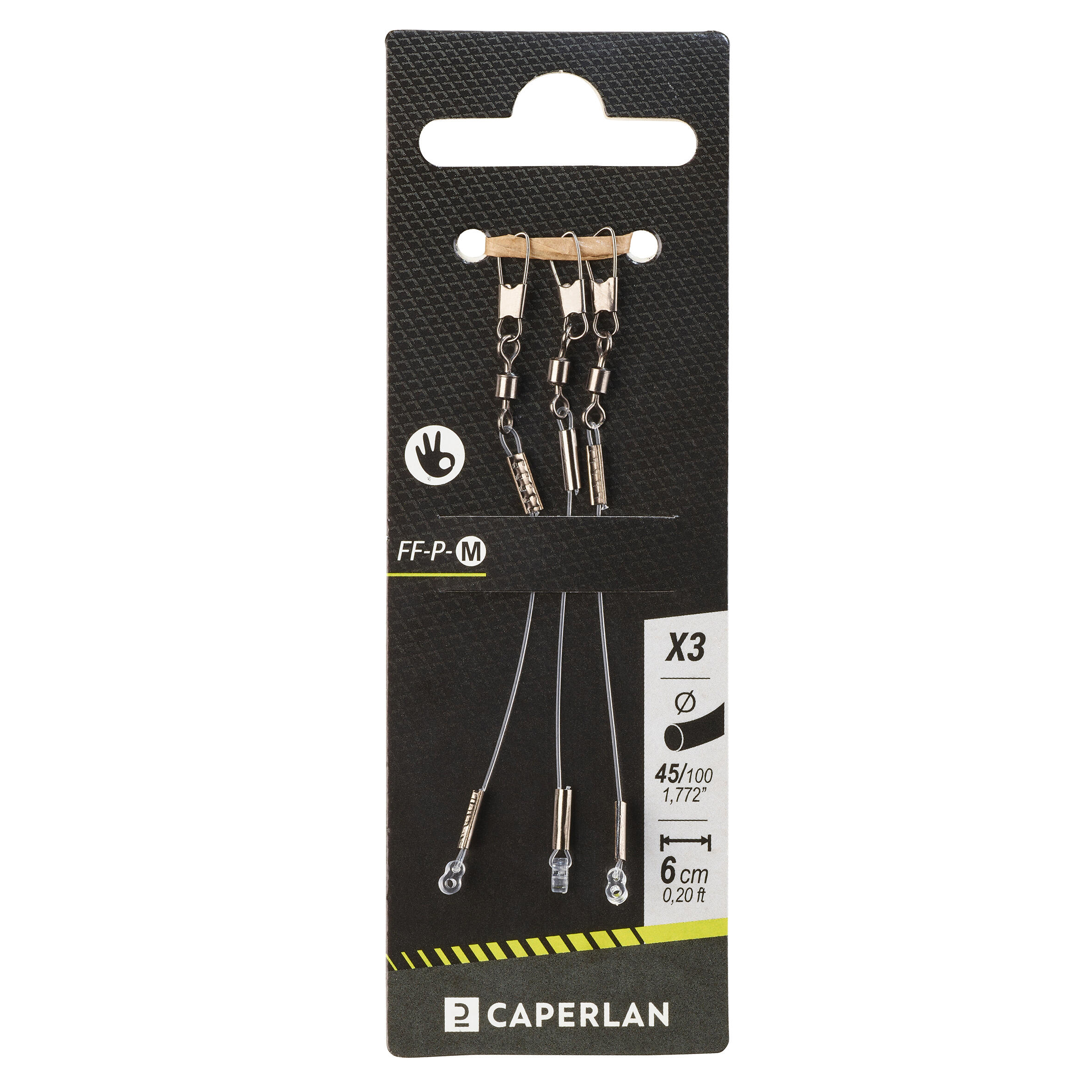 CAPERLAN Running feeder rig 6cm  FF-P- M