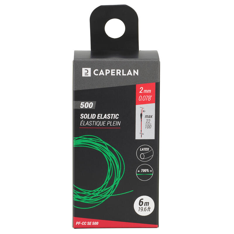 ELASTIQUE PLEIN EN LATEX PF CC SE 500 2MM 6M