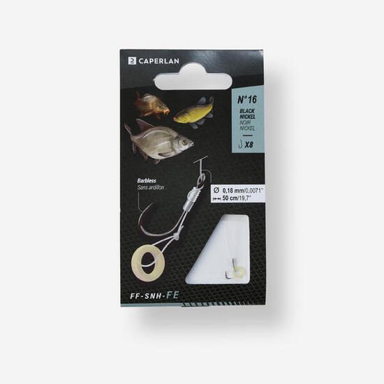 Terminale con anello elastico per la pesca con il method feeder FF - SNH - ME