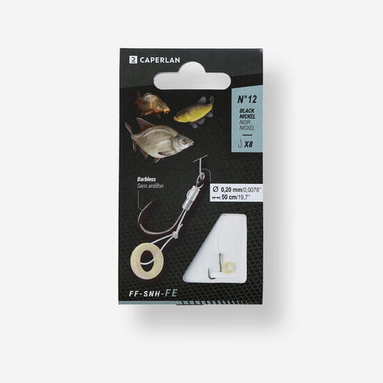 Terminale con anello elastico per la pesca con il method feeder FF - SNH - ME